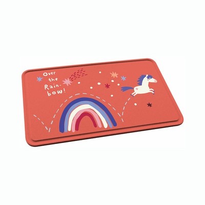 Koziol Frühstücksbrett Connect Board Dreams, Kunststoff, Organic Red, 24 x 15 cm