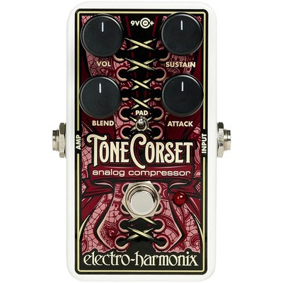 ElectroHarmonix Tone Corset Analog Compressor Effects Pedal
