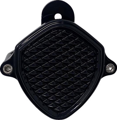 Covingtons C3041-B Diamondback Billet Aluminum Horn Black 90-105dB Harley