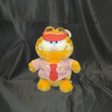 Rare Vintage 1981 DAKIN Garfield McDonald's 9" Plush With Original Tag