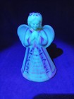 Fenton 100th Hand Painted Burmese Art Glass Angel Artist Signed  — photo 2