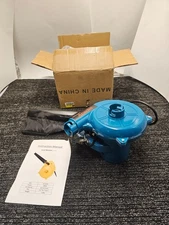 Abeden HY-1010 Corded Electric Leaf Blower Small Handheld Blue