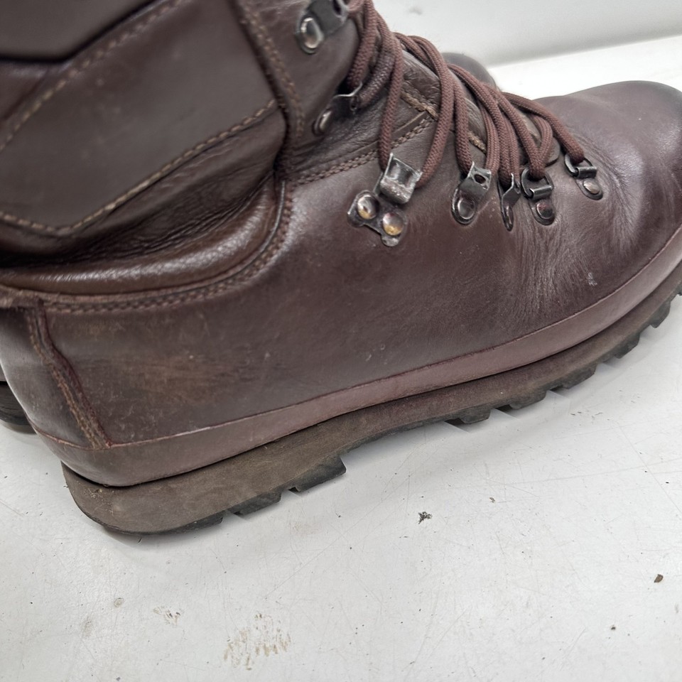 Hot Alt Berg Defender 2026 Ex Army Brown Combat Boots Mens Altberg