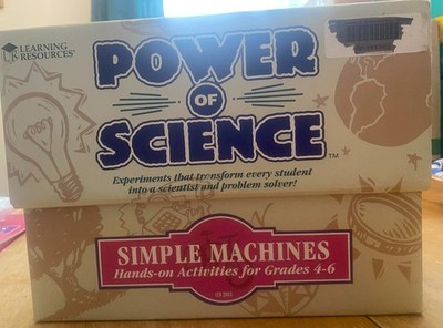 Learning Resources Simple Machines Grades 4-6 Power of Science 30+ Projects