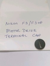 Nikon F3 / F3 HP Motor Drive Terminal Cap Original Used Part In Good Condition