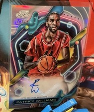 2024 Topps Cosmic Chrome CCAV-PW Autograph Variation 36/75 Patrick Williams 🔥