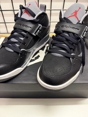 Jordan Flight 45 Black/Gym Red Cool Grey White Neu mit Karton Gr.42 US8,5