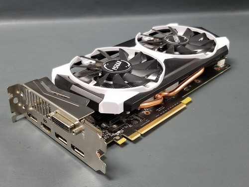 MSI Nvidia GeForce GTX 960 4GD5T OC GPU Computer Graphics Card Benchmarked/READ