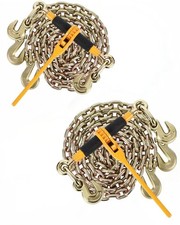 Ratchet Load Binder Chainbinder Kit 38-12 38-56 1020 Chains Hauling Ratchet Load Binder Chainbinder Kit 38-12 38-56 1020 Chains Hauling