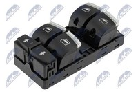 Schalter Fensterheber Nty EWS-AU-066 FüR Audi Q7 4LB Tdi Quattro Tfsi Fsi