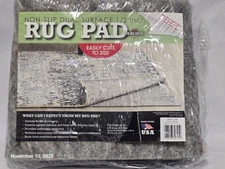 NON SLIP DUAL SURFACE 1/2" 24X36" RUG PAD