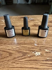 CND Shellac Lot Of 3 Mixed Lot
