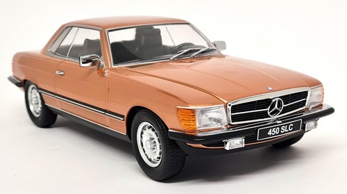 KK 1/18 Mercedes Benz 450 SLC C107 1973 Gold Metallic Diecast Scale Model Car