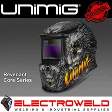 UNIMIG Core Revenant Welding Helmet Automatic Darkening Mig Tig 4 Arc U21032