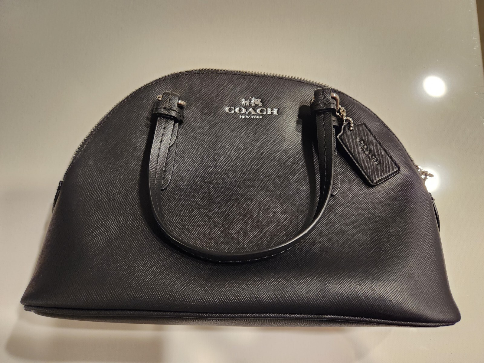 Coach Leather Crossbody Bag for Women Stylish and Compact-image