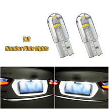 Par de luces LED matrícula trasera para Peugeot 208 T10 (12-18)