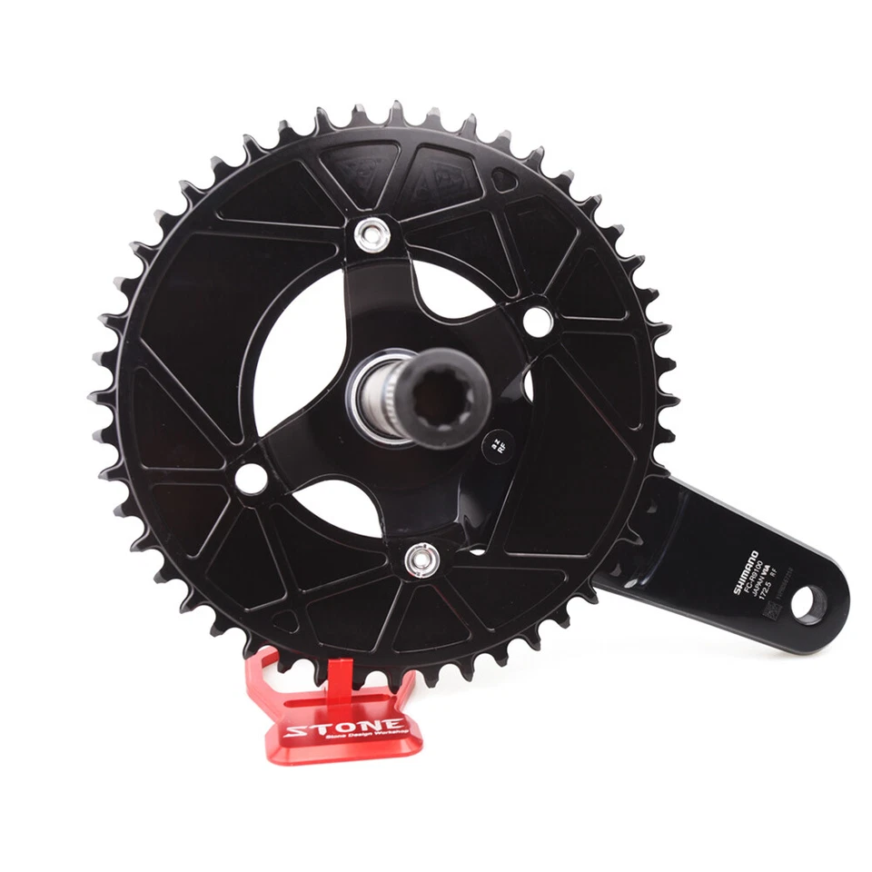 STONE Chainring BCD110 4 Arm for SHIMANO R7000 R8000 DA R9100 Road Bike Ring N/W - Image 2 of 4