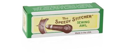 Speedy Stitcher Basic Sewing Awl with waxed thread and needles