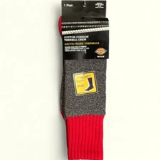 Dickies arctic cotton cushion crew work boot or shoe thermal socks 1 pair 6-12