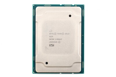 Intel Xeon Gold 5215 2.5GHz 10-Core 13.75MB LGA 3647 Processor P/N: SRFBC Tested