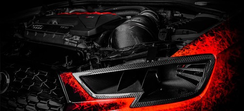 Eventuri Carbon Fibre Headlight Duct - fits Audi RS3 2012 - 2019 - Picture 4 of 9