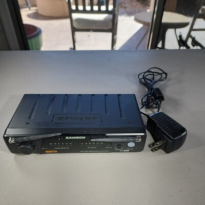 Samson CR77 UHF True Diversity Receiver Ch U2 w/ AC Adapter