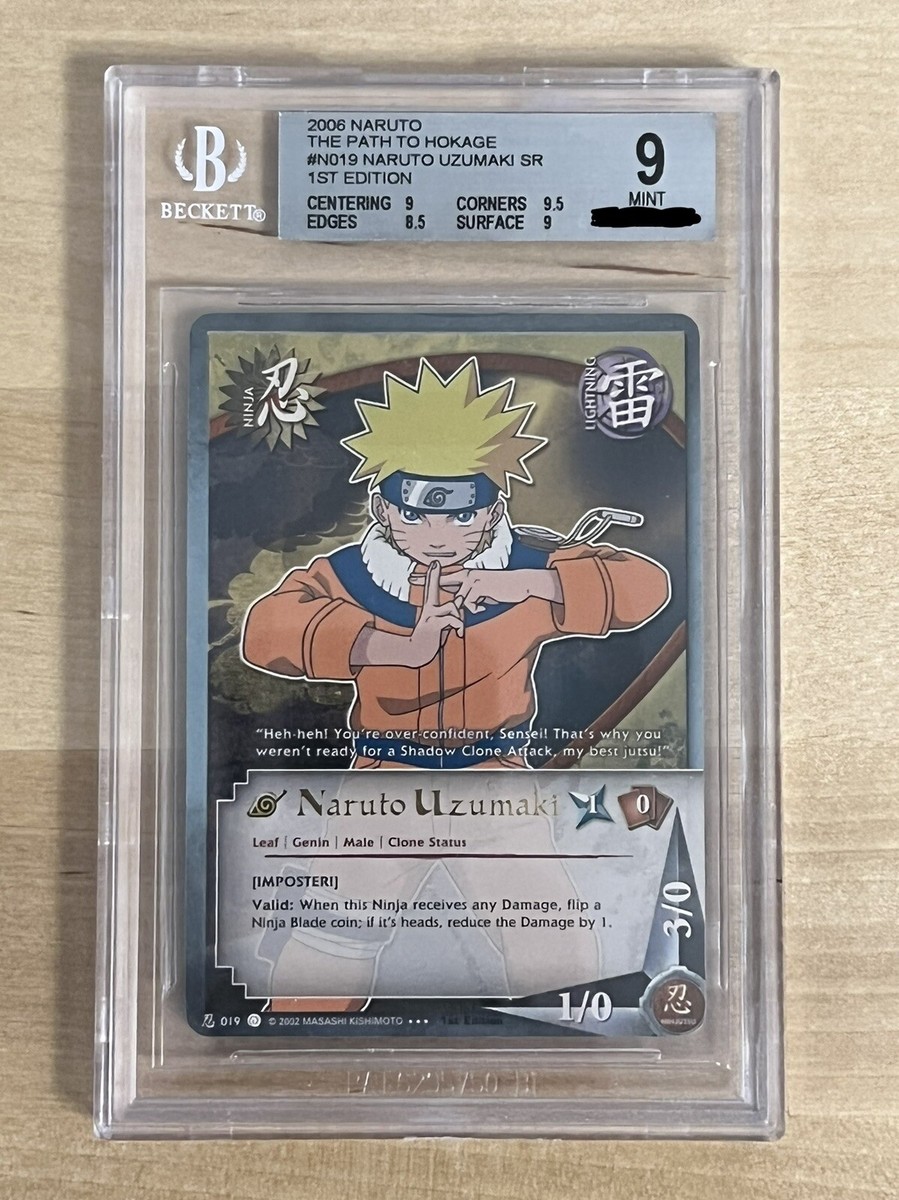 Naruto Uzumaki - [IMPOSTER] - 1st Edition - N-019 - BGS 9 First