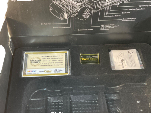 2000, Team Caliber, Johnny Benson #10, Lycos Pontiac, 1/24, Die Cast, 1 of 2340 - Picture 3 of 20