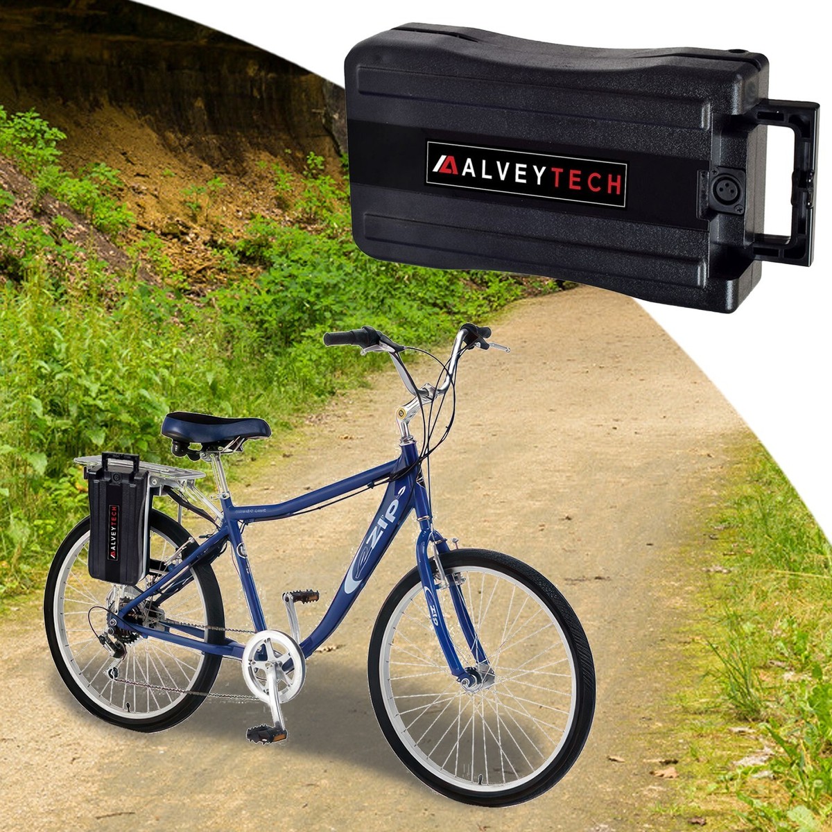 e.ri Electric Bike Parts, Electric Bike Battery Pack, IZIP Battery Pack