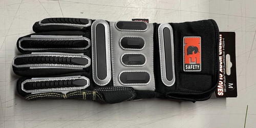 K & E HYBRID HEAVY DUTY WORK GLOVES SIZE - M - NEW