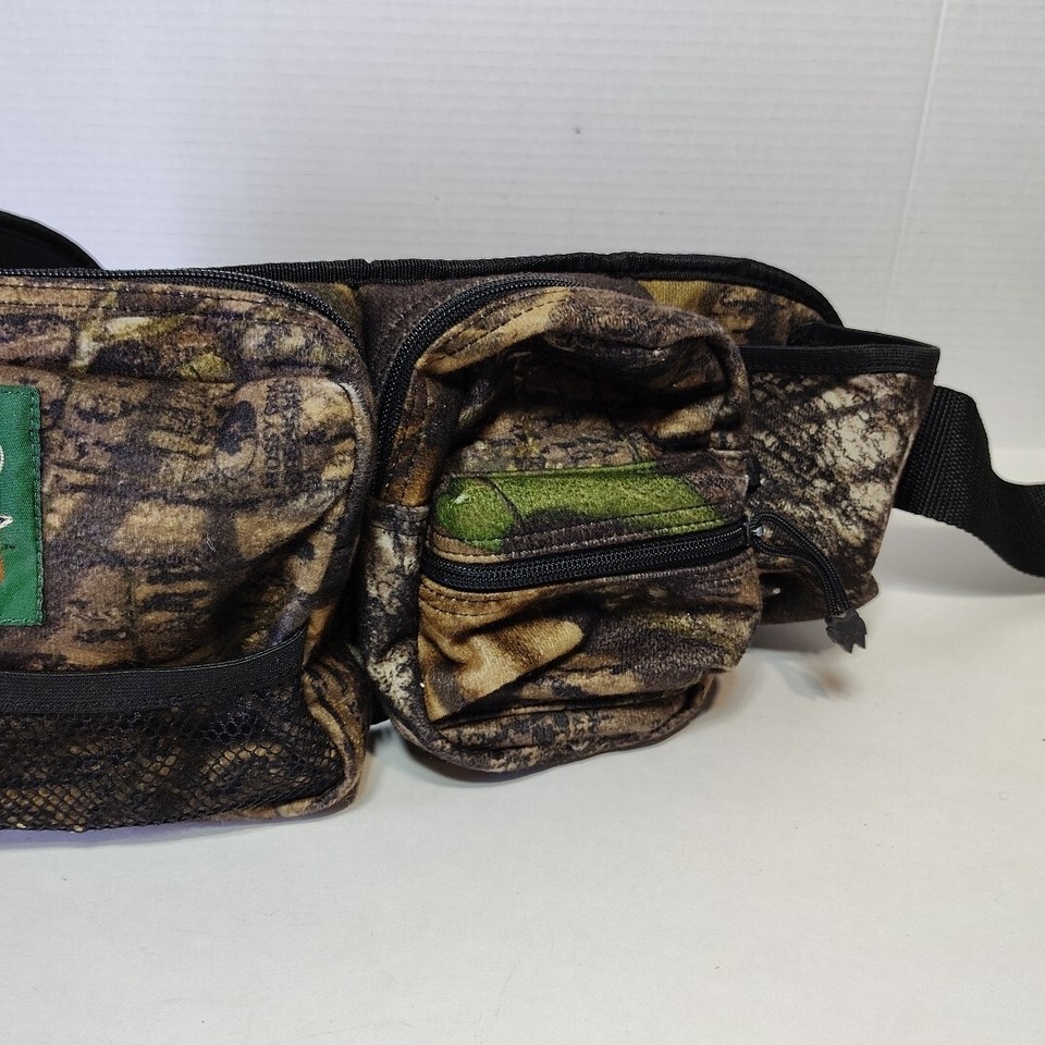 Mad Dog Gear Camo Fanny Waist Pack 7 Pockets Clip Bag Deer Hunting eBay