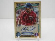 EDDIE ROSARIO 2019 TOPPS GYPSY QUEEN AUTOGRAPH AUTO! MINNESOTA TWINS!