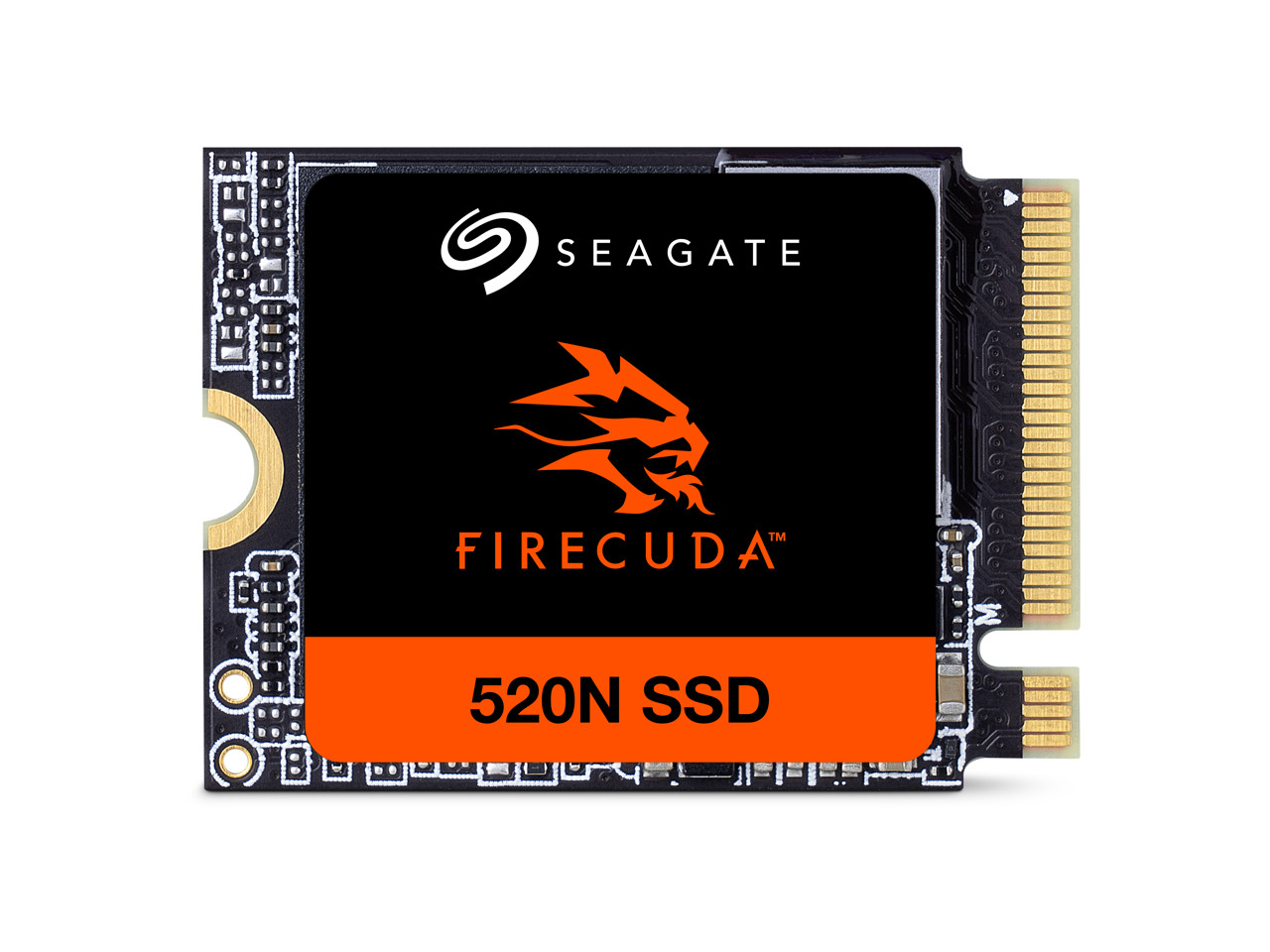 Твердотельный накопитель Seagate FireCuda 520N SSD объемом 1 ТБ - M.2 2230-S2, PCIe Gen4 x4 NVMe