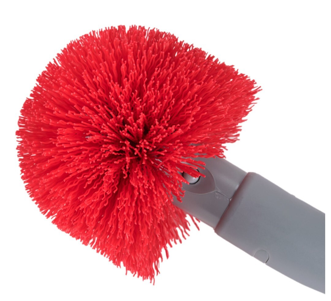 UNGER ERGONOMIC TOILET BOWL BRUSH W/ HOLDER + EXTRA BRUSH HEAD BUSINESS