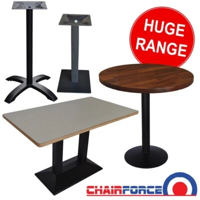 Table Bases Pick A Style Or Size To Suit Any Table Top Dining