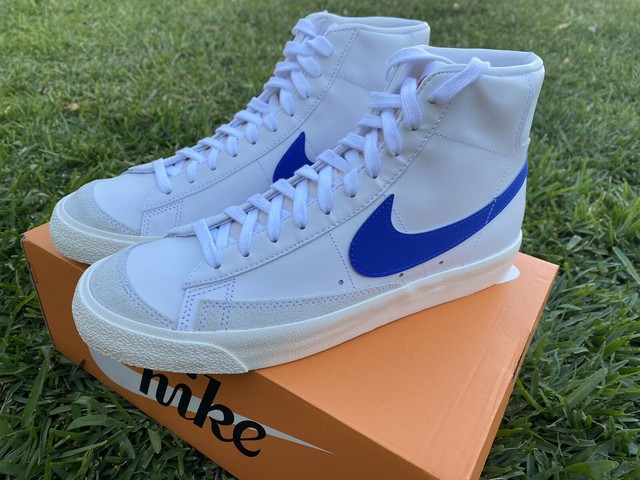blazers nike blue