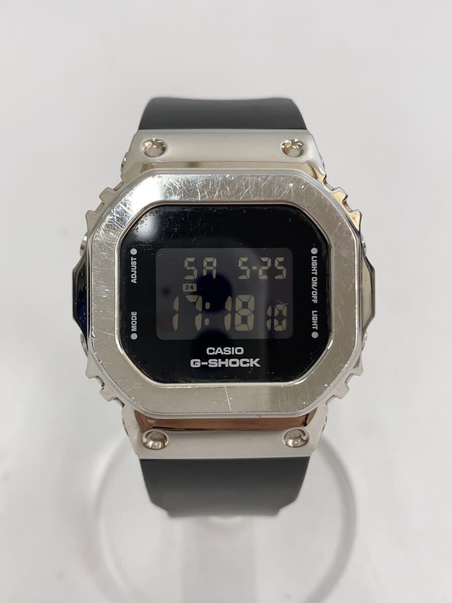 CASIO G-SHOCK GM-S5600-1JF Black Resin Quartz Digital Watch CASIO G-SHOCK GM-S5600-1JF Black Resin Quartz Digital Watch