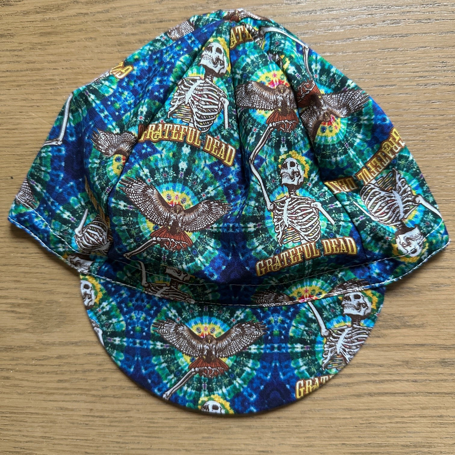 GRATEFUL DEAD SKELETON HAWK CLASSIC TEAM CYCLING CAP NEW HAT  FREE SHIPPING!