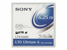 Sony LTX2500G LTO Ultrium 6 2.5TB Data Cartridge