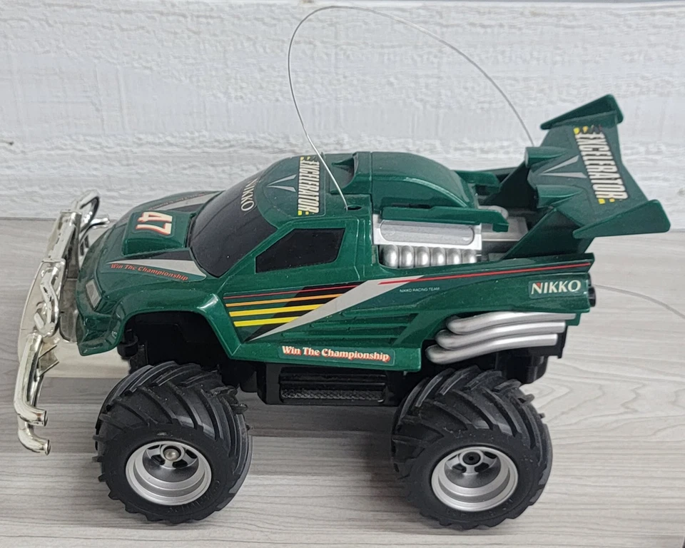 Radiocontrol Vehículo Monster Truck Vintage NIKKO Excelerator RC RARO Funcionando Foto 4 de 4