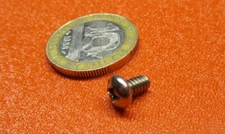 18-8 Stainless Pan Phillips Machine Screw FT 6-32 x 1/4" Length, 200 pcs