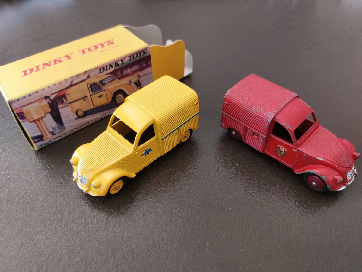 Miniature Dinky Toys France - Citroën 2CV La Poste - Occasion, Fabrication Française
