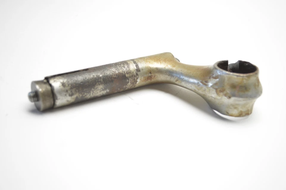 ISLAND STREAMLINE BICYCLE NICKEL FINISH 2 1/2" REACH 7/8" QUILL STEM 1"CLAMP - Image 2 of 4