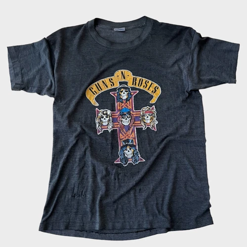 Guns N Roses "Appetite For Destruction" Vintage Band To 1980s vintage concert t-shirt, vintage, single stitch, B+ condition