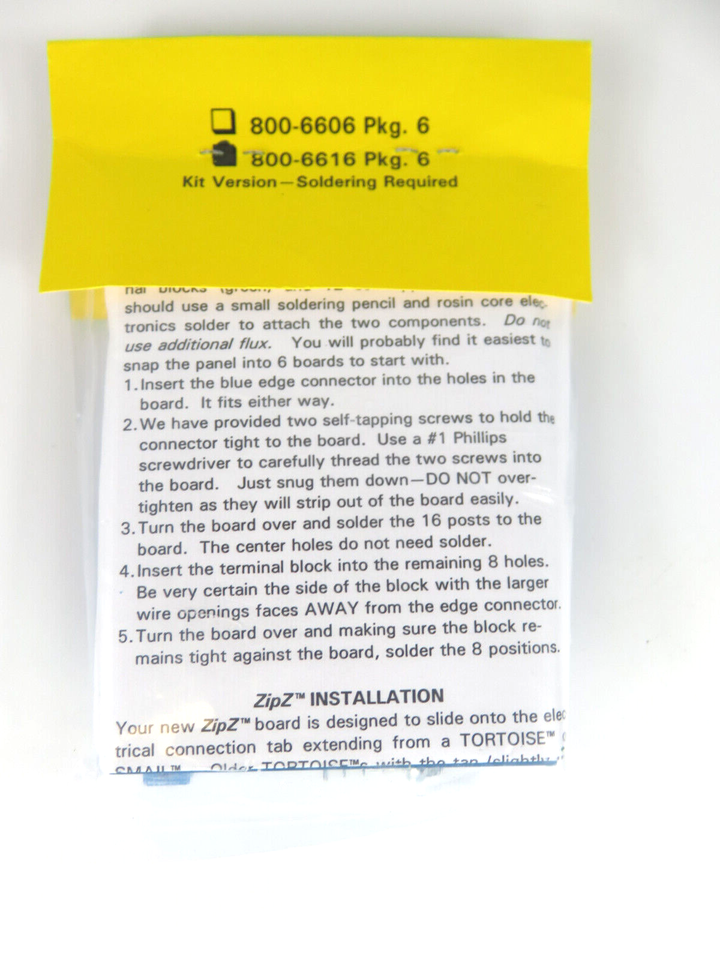 Circuitron 6606 Système De Connexion Soudure Sans