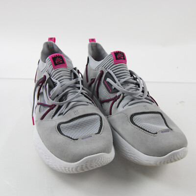 Under Armour Curry Basketball Shoe Men's Gray/White Used