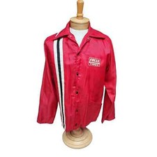 Vintage Falls Mastercraft Tires Red Jacket Made In USA