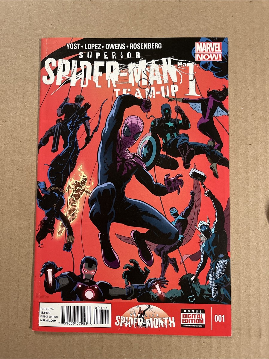 ⑰MARVEL  MARVEL  TEAM-UP SPIDER MAN 91L-zE8zATL._UF894,1000_QL80_.jpg