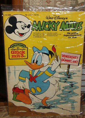  Mickey Mouse Volume 2, 1979 with Supplement (Luck with 3) with Snap (137)