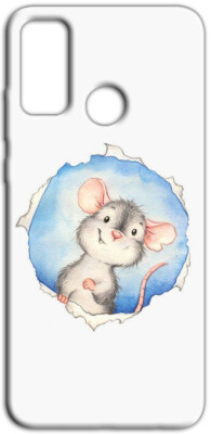 Custodia Morbida In TPU Silicone Per Oppo A53S - Fantasia Colorata E Stile Q